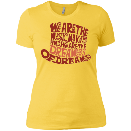 T-Shirts Vibrant Yellow / X-Small Wonka Brown Women's Premium T-Shirt