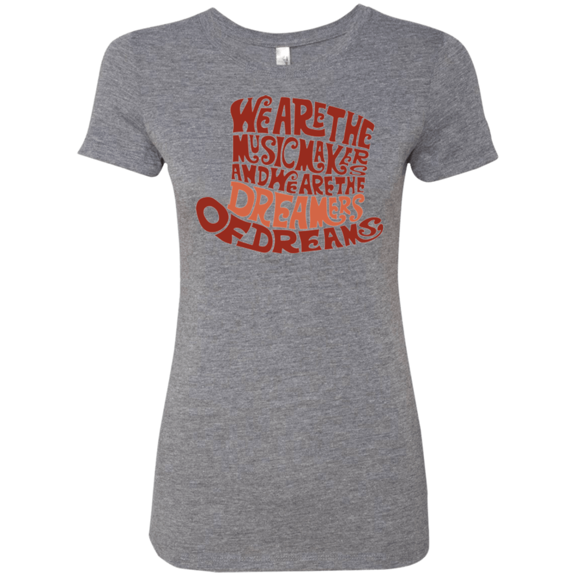 T-Shirts Premium Heather / Small Wonka Brown Women's Triblend T-Shirt