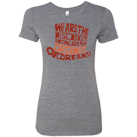 T-Shirts Premium Heather / Small Wonka Brown Women's Triblend T-Shirt