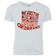 T-Shirts Heather White / YXS Wonka Brown Youth Triblend T-Shirt