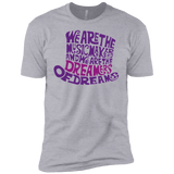 T-Shirts Heather Grey / YXS Wonka Purple Boys Premium T-Shirt