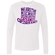 T-Shirts White / Small Wonka Purple Men's Premium Long Sleeve
