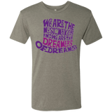 T-Shirts Venetian Grey / Small Wonka Purple Men's Triblend T-Shirt