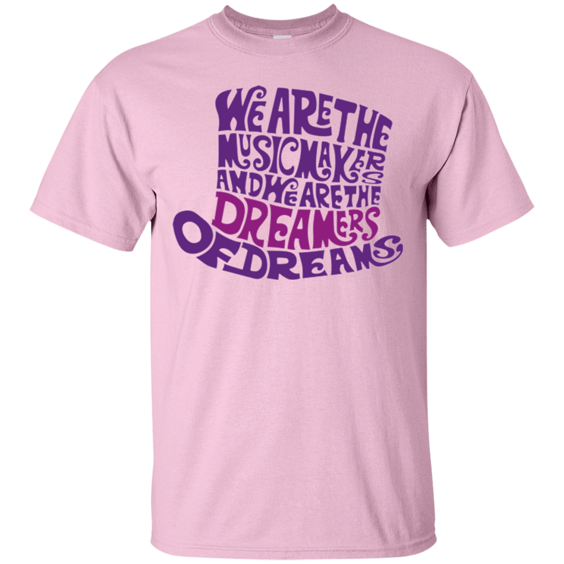 T-Shirts Light Pink / Small Wonka Purple T-Shirt