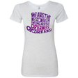 T-Shirts Heather White / Small Wonka Purple Women's Triblend T-Shirt