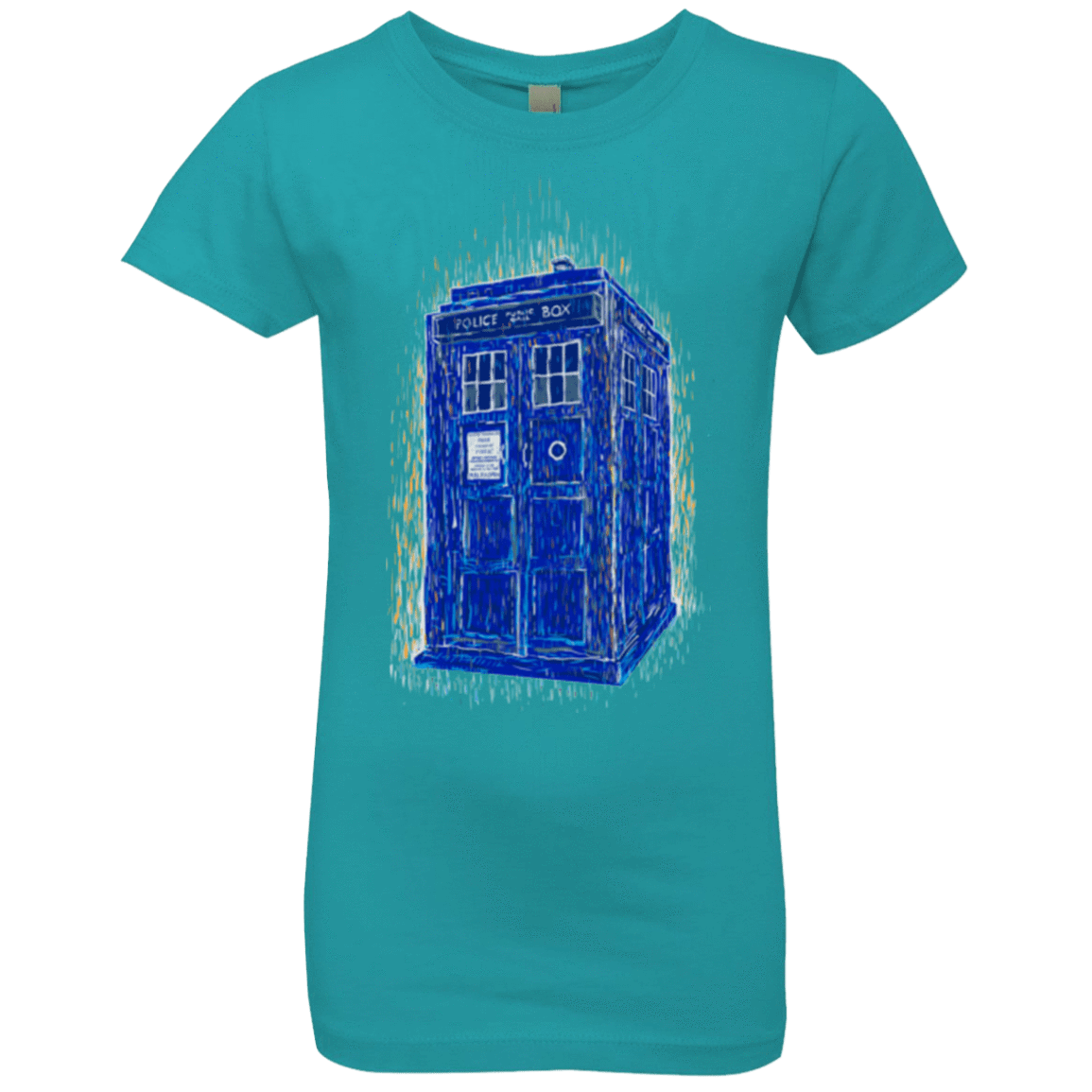 T-Shirts Tahiti Blue / YXS Woodcutardis Girls Premium T-Shirt