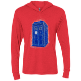 T-Shirts Vintage Red / X-Small Woodcutardis Triblend Long Sleeve Hoodie Tee
