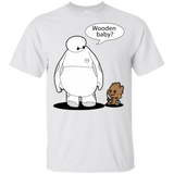 T-Shirts White / S Wooden Baby T-Shirt