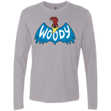 T-Shirts Heather Grey / S Woodpecker Men's Premium Long Sleeve