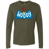 T-Shirts Military Green / S Woodpecker Men's Premium Long Sleeve