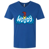 T-Shirts Royal / X-Small Woodpecker Men's Premium V-Neck