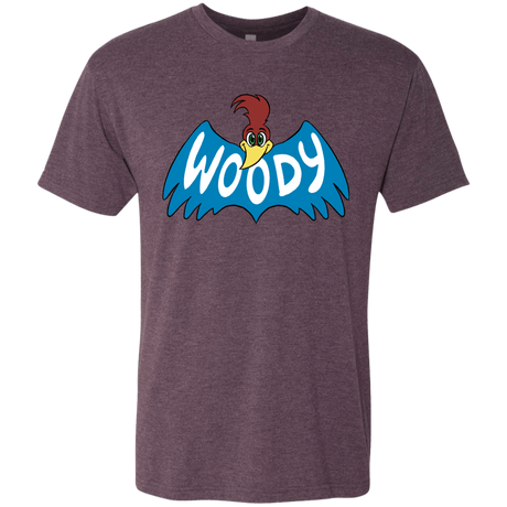 T-Shirts Vintage Purple / S Woodpecker Men's Triblend T-Shirt