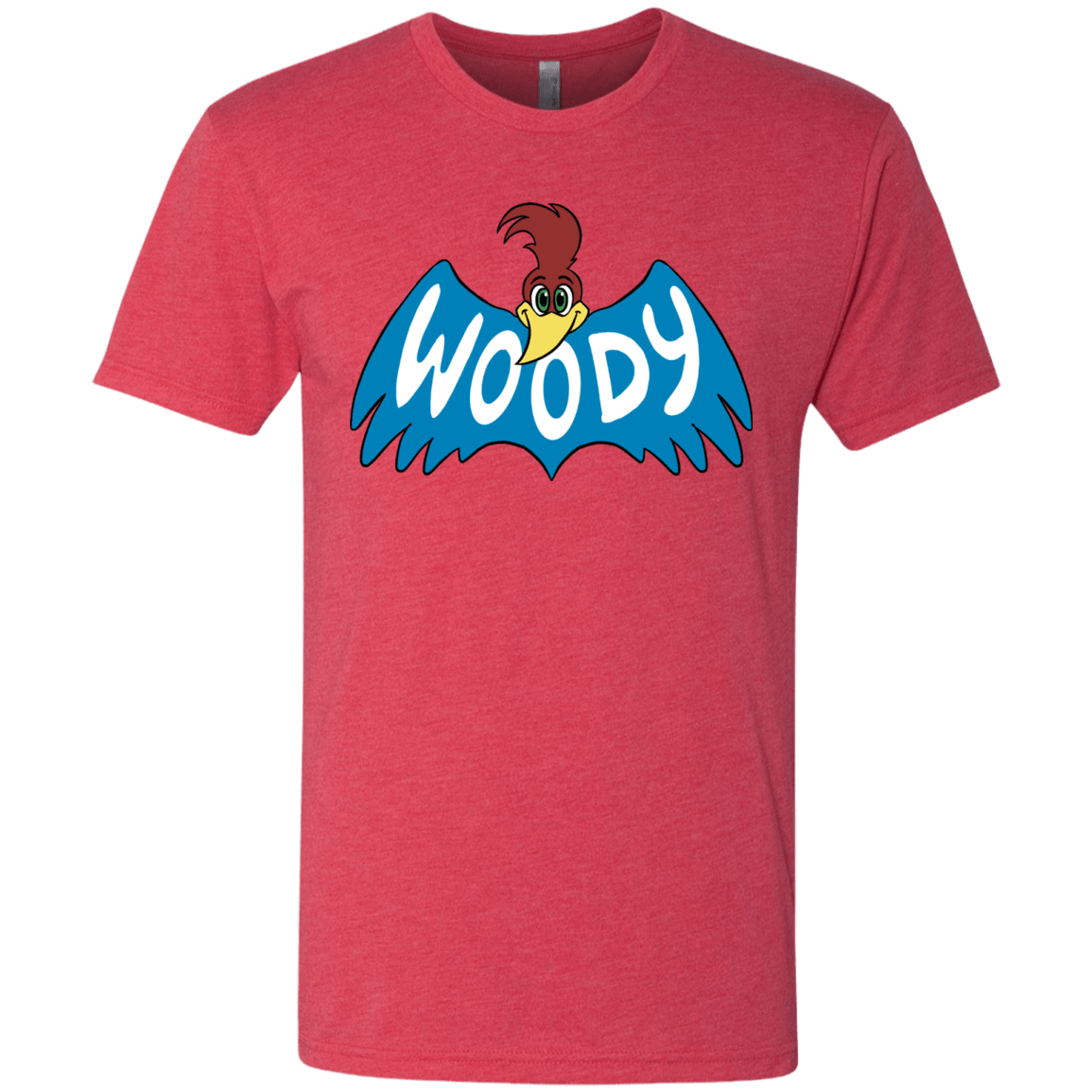 T-Shirts Vintage Red / S Woodpecker Men's Triblend T-Shirt