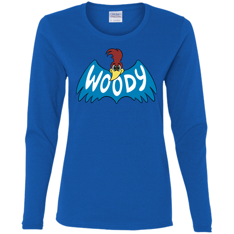 T-Shirts Royal / S Woodpecker Women's Long Sleeve T-Shirt