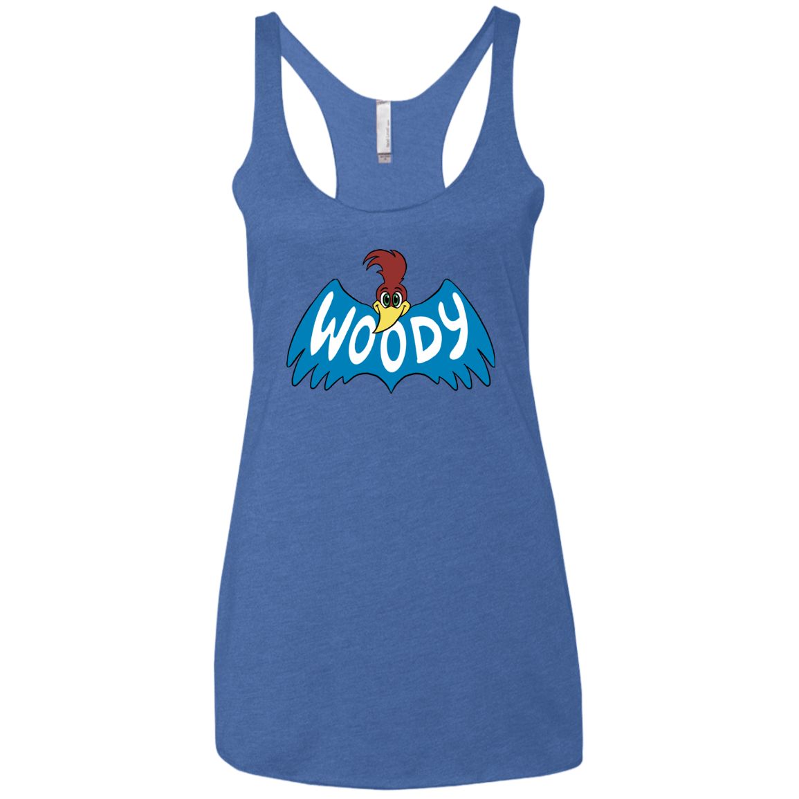 T-Shirts Vintage Royal / X-Small Woodpecker Women's Triblend Racerback Tank