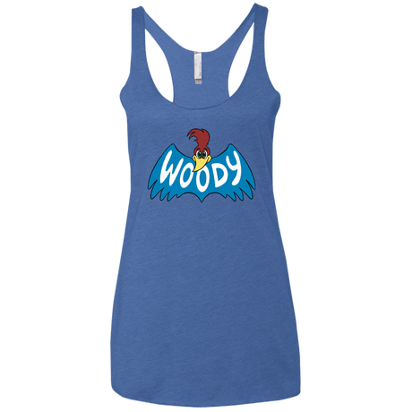 T-Shirts Vintage Royal / X-Small Woodpecker Women's Triblend Racerback Tank