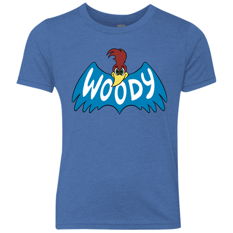 T-Shirts Vintage Royal / YXS Woodpecker Youth Triblend T-Shirt
