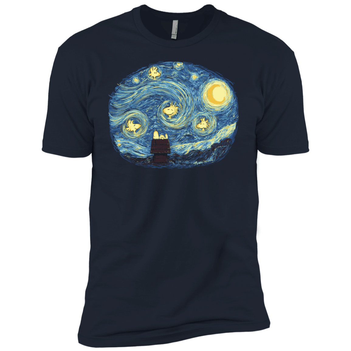 T-Shirts Midnight Navy / YXS Woody Night Boys Premium T-Shirt