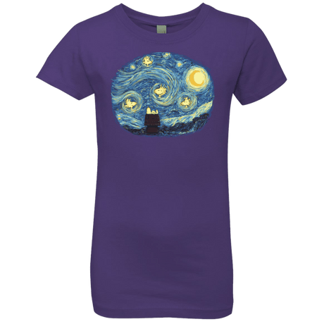 T-Shirts Purple Rush / YXS Woody Night Girls Premium T-Shirt