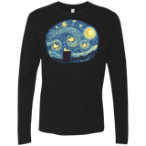 T-Shirts Black / S Woody Night Men's Premium Long Sleeve