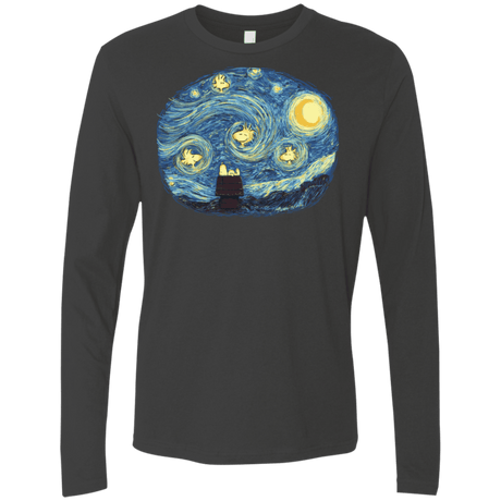 T-Shirts Heavy Metal / S Woody Night Men's Premium Long Sleeve