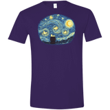 T-Shirts Purple / S Woody Night Men's Semi-Fitted Softstyle