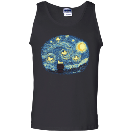 T-Shirts Black / S Woody Night Men's Tank Top