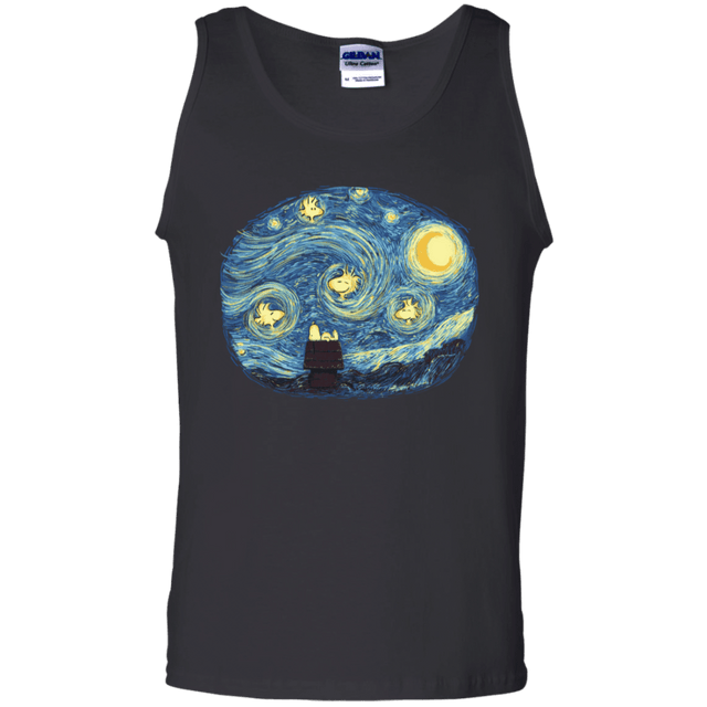 T-Shirts Black / S Woody Night Men's Tank Top