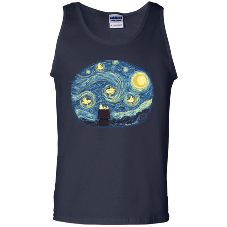 T-Shirts Navy / S Woody Night Men's Tank Top