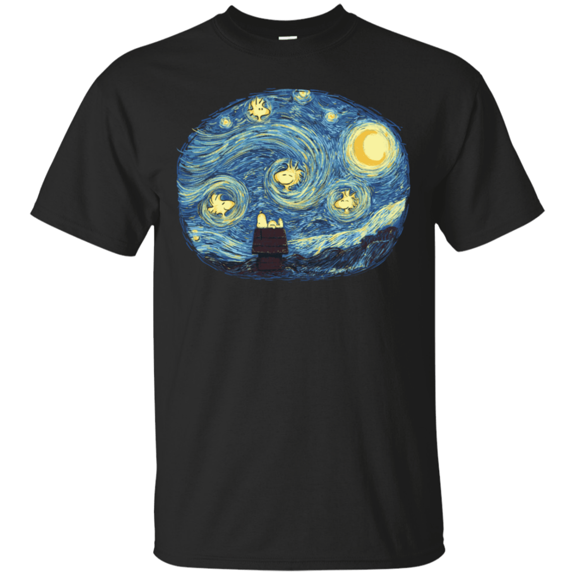 T-Shirts Black / S Woody Night T-Shirt