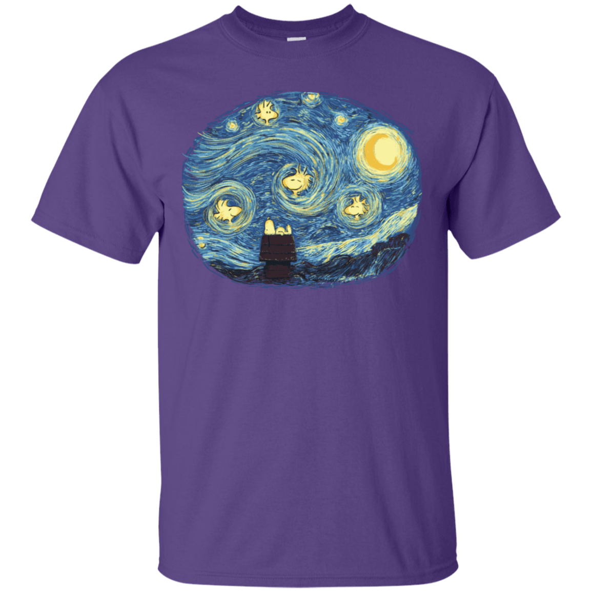 T-Shirts Purple / S Woody Night T-Shirt