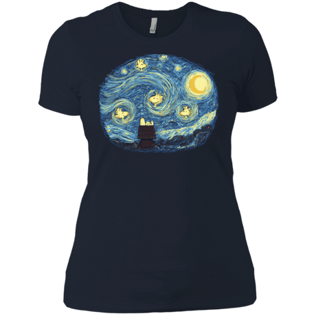 T-Shirts Midnight Navy / X-Small Woody Night Women's Premium T-Shirt