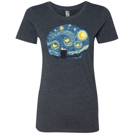 T-Shirts Vintage Navy / S Woody Night Women's Triblend T-Shirt