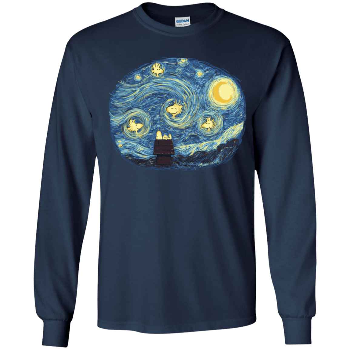 T-Shirts Navy / YS Woody Night Youth Long Sleeve T-Shirt