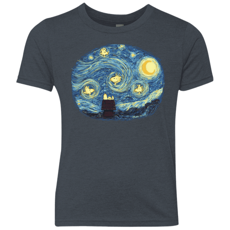 T-Shirts Vintage Navy / YXS Woody Night Youth Triblend T-Shirt