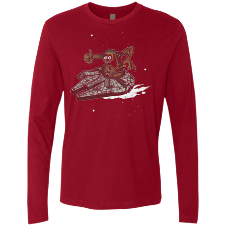 T-Shirts Cardinal / Small Wook Fink Men's Premium Long Sleeve