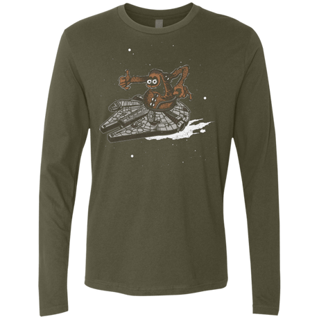 T-Shirts Military Green / Small Wook Fink Men's Premium Long Sleeve