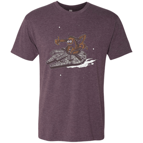 T-Shirts Vintage Purple / Small Wook Fink Men's Triblend T-Shirt