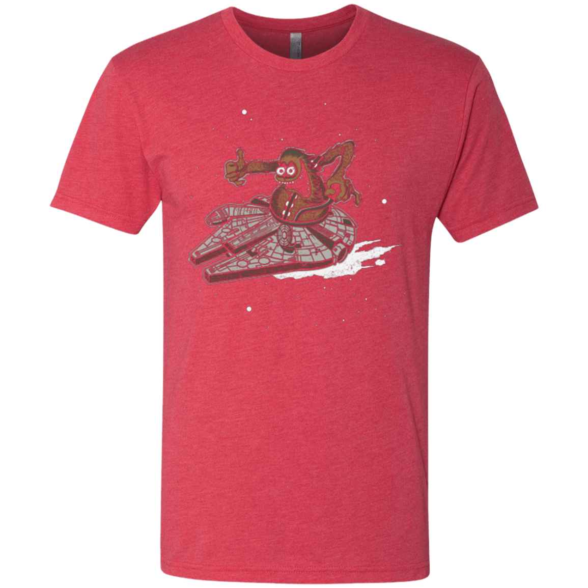 T-Shirts Vintage Red / Small Wook Fink Men's Triblend T-Shirt