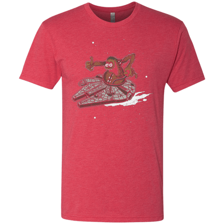 T-Shirts Vintage Red / Small Wook Fink Men's Triblend T-Shirt