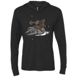 T-Shirts Vintage Black / X-Small Wook Fink Triblend Long Sleeve Hoodie Tee