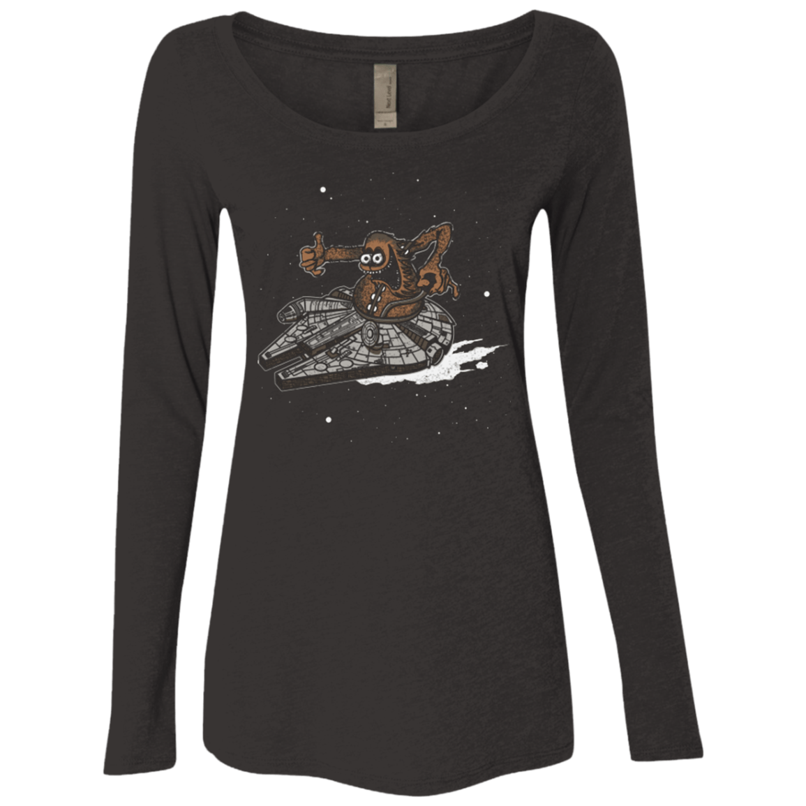 T-Shirts Vintage Black / Small Wook Fink Women's Triblend Long Sleeve Shirt