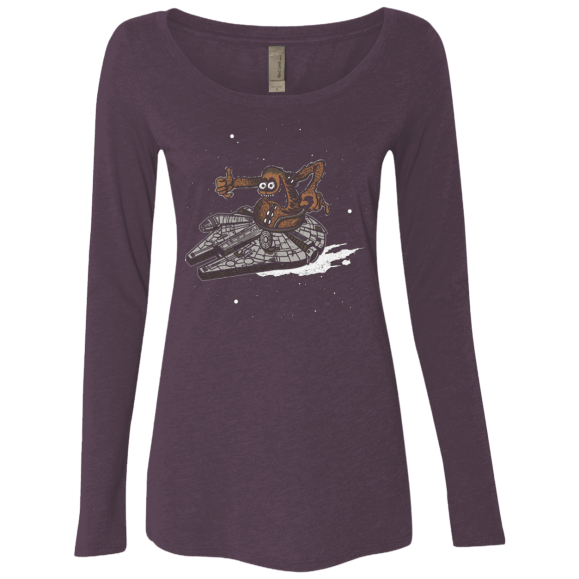 T-Shirts Vintage Purple / Small Wook Fink Women's Triblend Long Sleeve Shirt