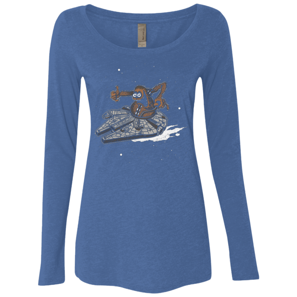 T-Shirts Vintage Royal / Small Wook Fink Women's Triblend Long Sleeve Shirt