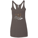 T-Shirts Macchiato / X-Small Wook Fink Women's Triblend Racerback Tank