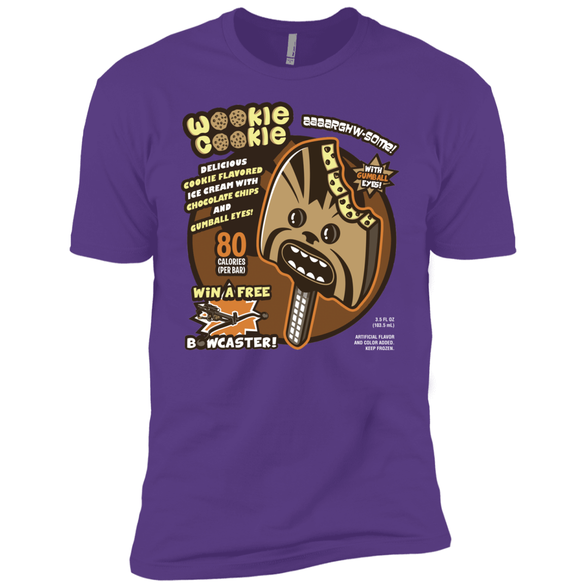 T-Shirts Purple Rush / YXS Wookie Cookie Boys Premium T-Shirt