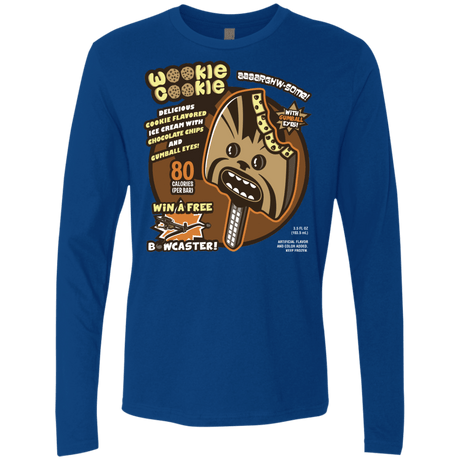 T-Shirts Royal / S Wookie Cookie Men's Premium Long Sleeve