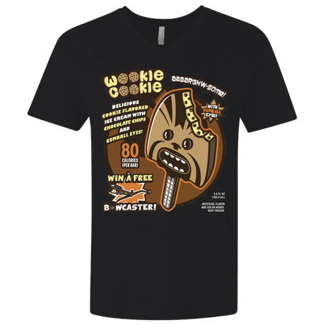 T-Shirts Black / X-Small Wookie Cookie Men's Premium V-Neck