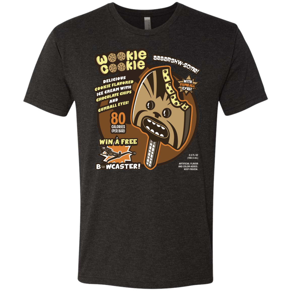 T-Shirts Vintage Black / S Wookie Cookie Men's Triblend T-Shirt
