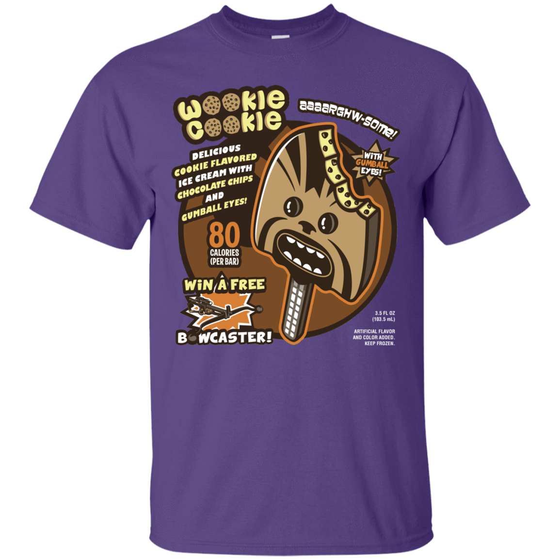 T-Shirts Purple / S Wookie Cookie T-Shirt